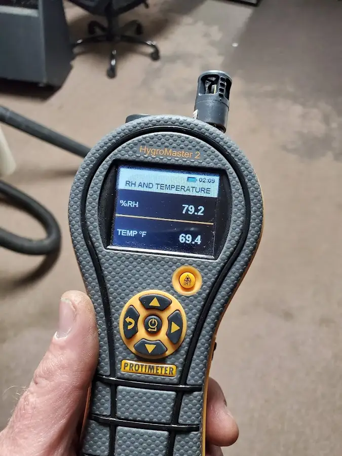 Moisture meter humidity assessment for Mold Remediation & Removal in Kula